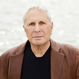 man looking at camera
